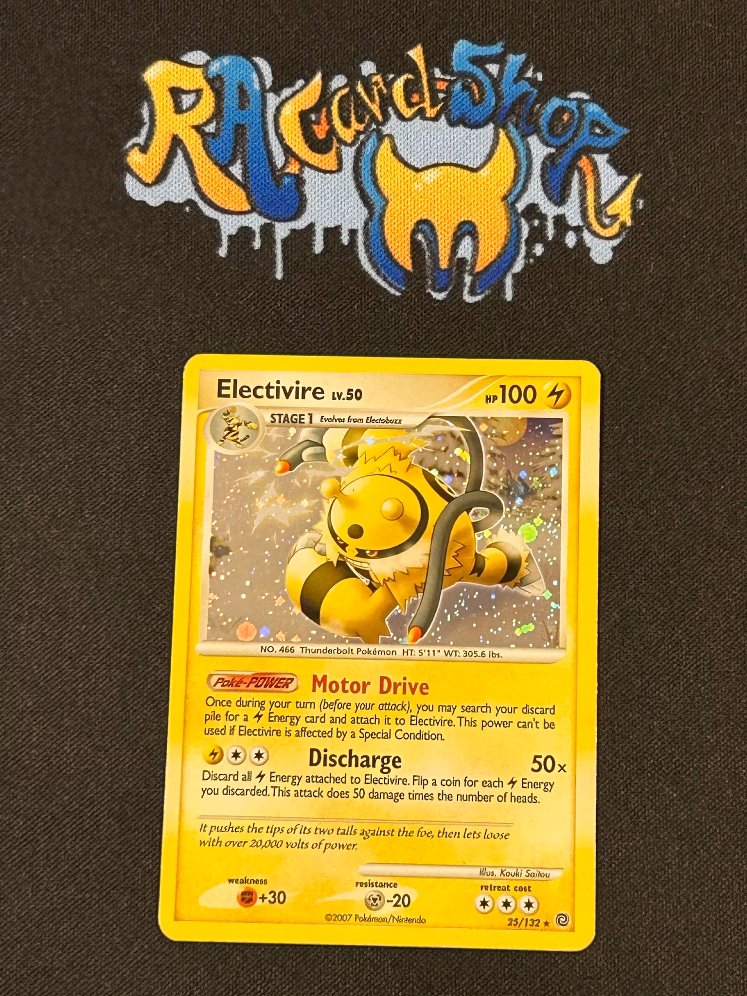 Electivire LV.50 Holo Rare 25/132 Secret Wonders Pokemon