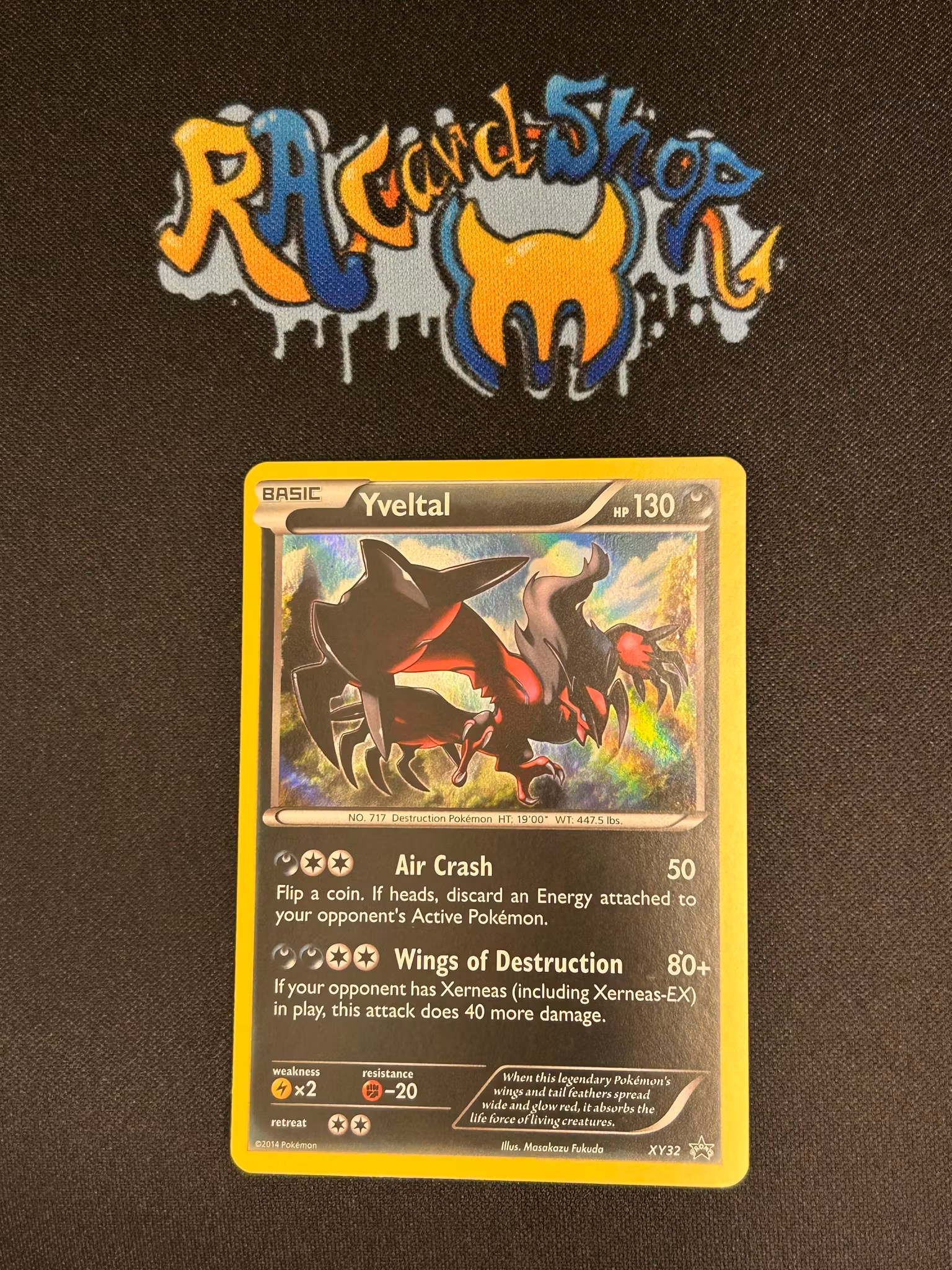 Yveltal XY32 Black Star Promo Pokemon