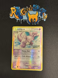 Nidoking LV.55 Reverse Holo Rare 34/132 Secret Wonders Pokemon