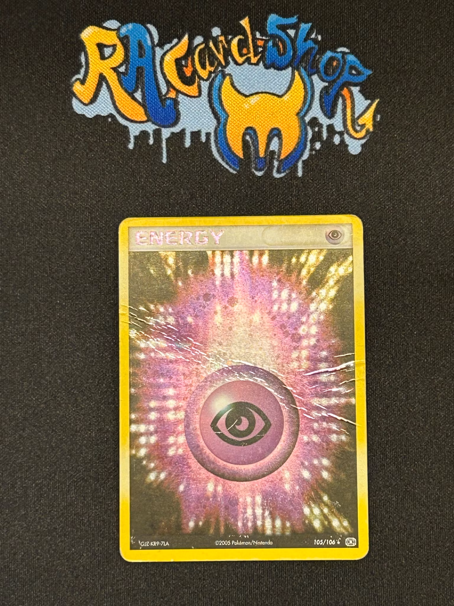 Psychic Energy Reverse Holo Rare 105/106 EX Emerald Pokemon