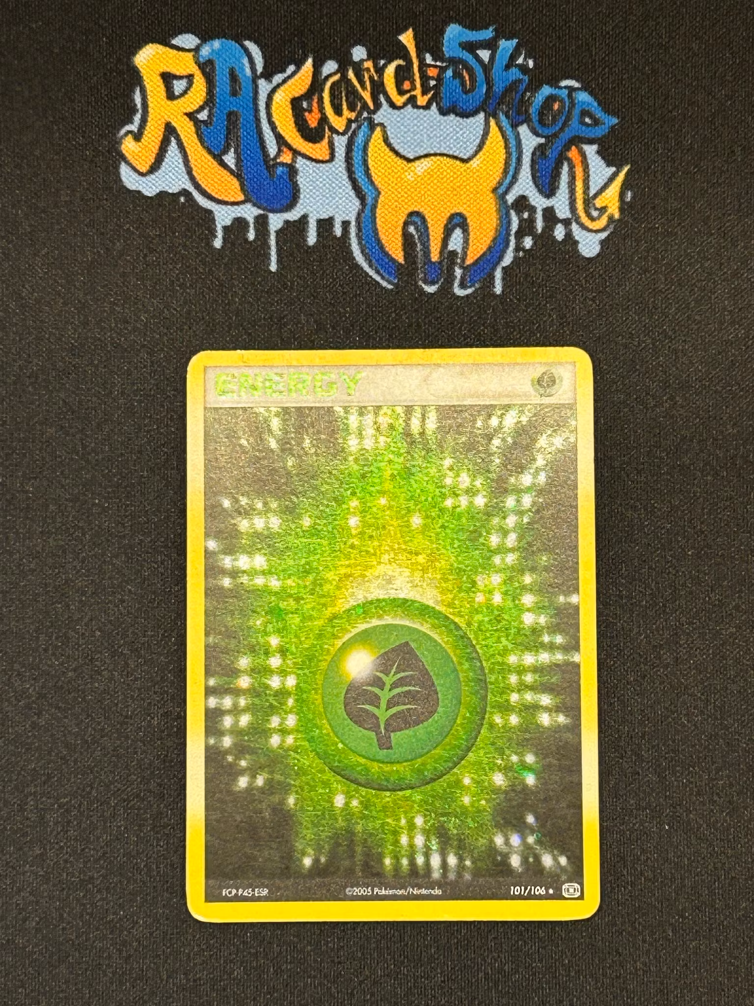 Grass Energy Reverse Holo Rare 101/106 EX Emerald Pokemon