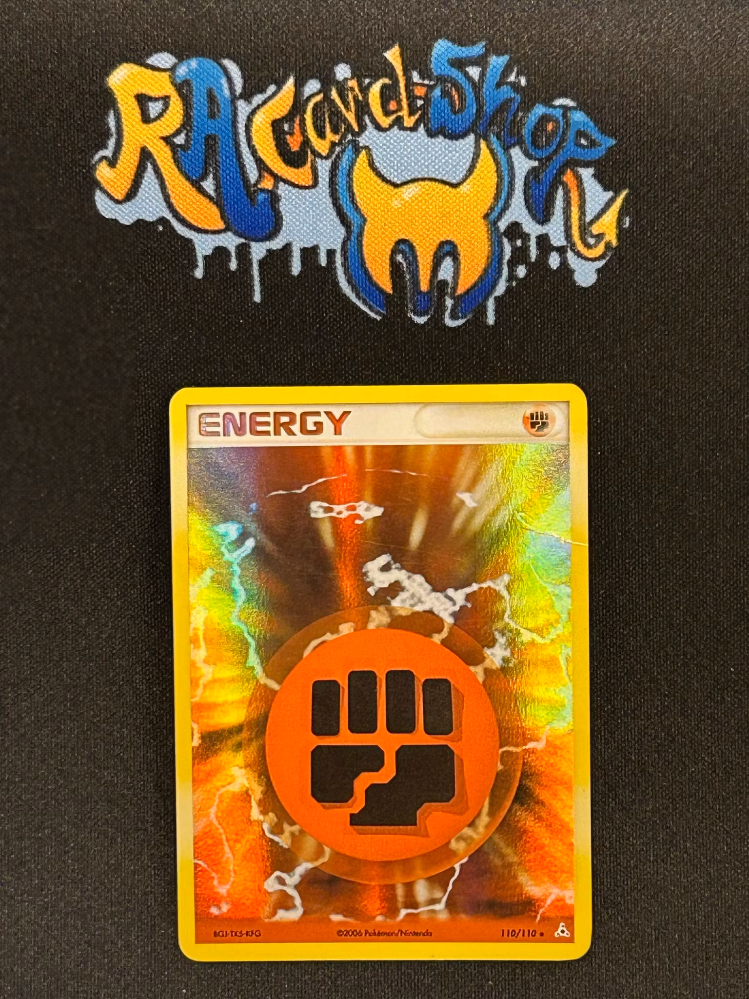 Fighting Energy Reverse Holo Rare 116/110 EX Holon Phantoms Pokemon