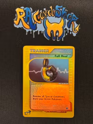 Full Heal Reverse Holo Common 154/165 Expedition Base Set Pokemon