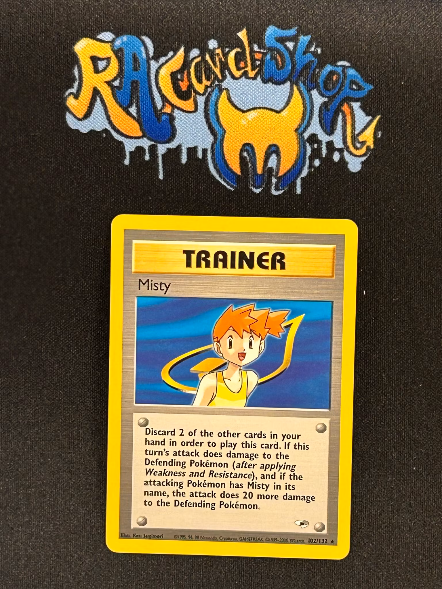 Misty Rare 102/132 Gym Heroes Pokemon