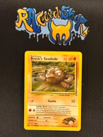Brocks Geodude Uncommon 38/132 Gym Heroes Pokemon