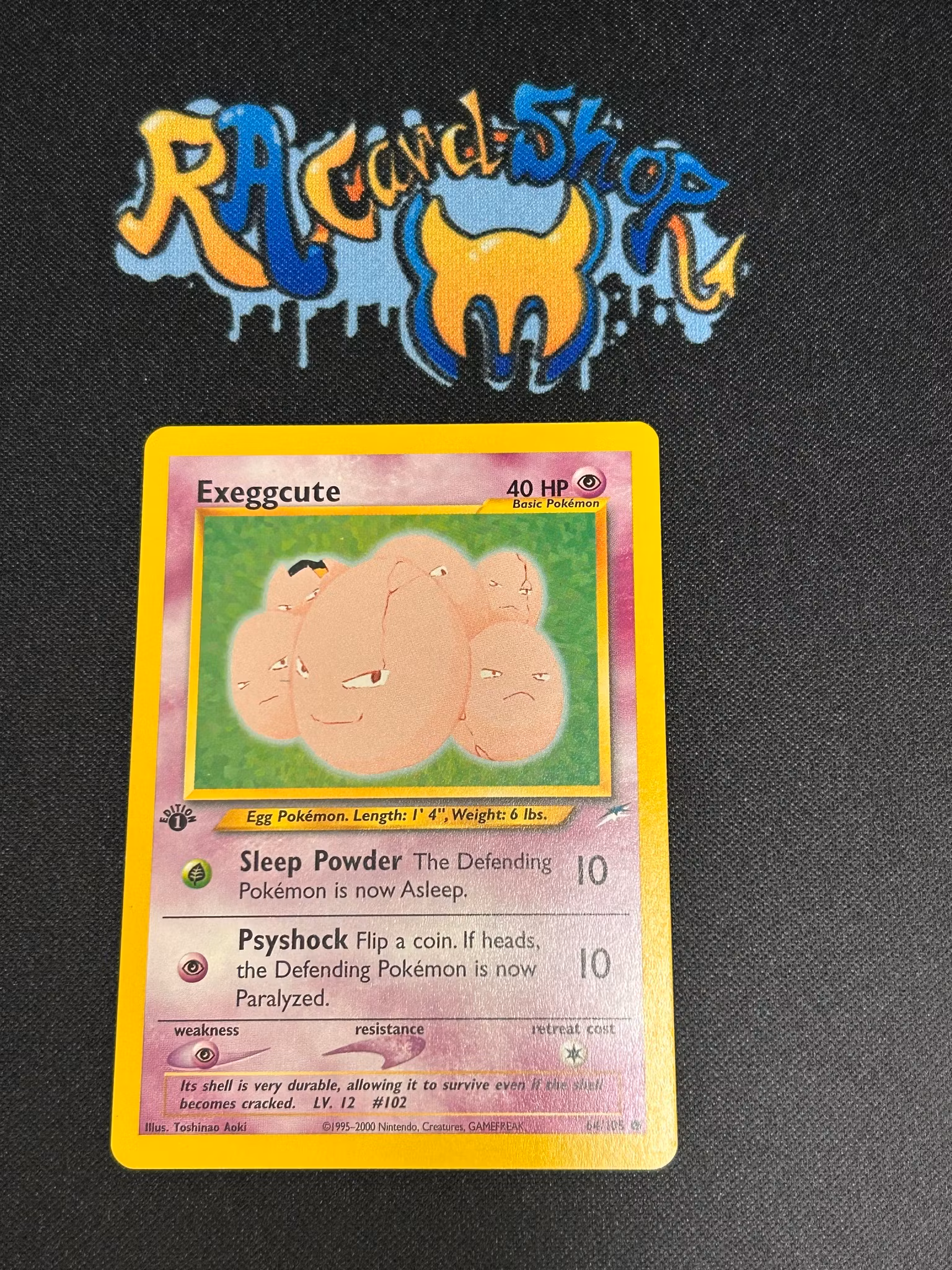 Exeggcute Common 64/105 Neo Destiny 1st Edition Pokemon