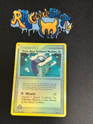 Team Aqua Technical Machine 01 Reverse Holo Uncommon 79/95 Ex Team Magma vs. Team Aqua Pokemon