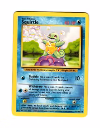 Squirtle Common 63/102 Base Set Pokemon