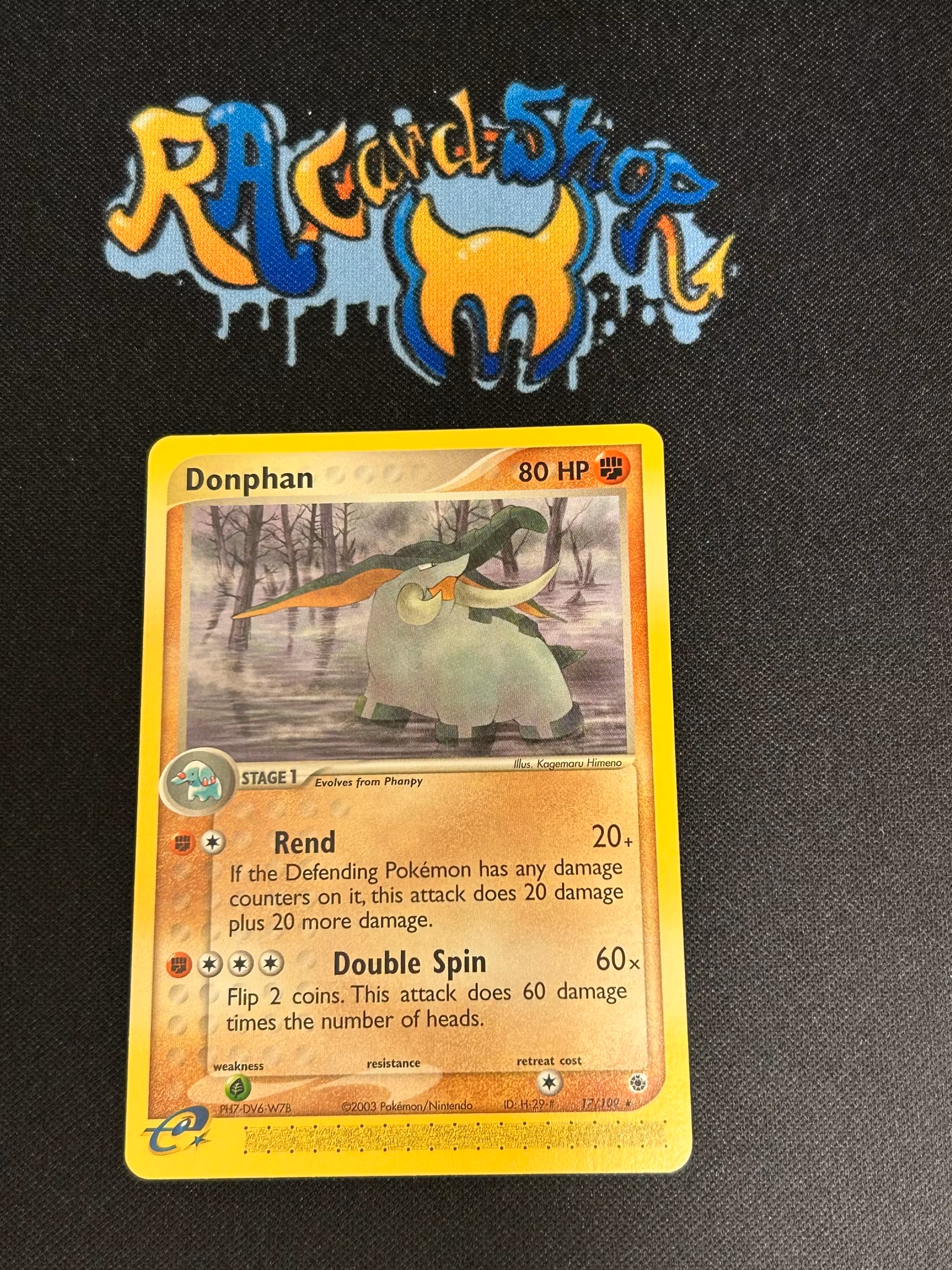 Donphan Rare 17/109 Ex Ruby & Sapphire Pokemon