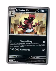 Krookodile Reverse Holo Uncommon 066/094 Phantasmal Flames Pokemon