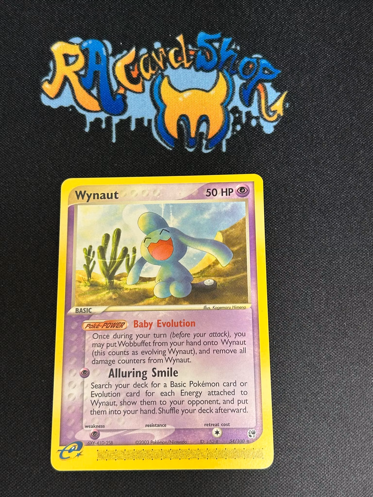 Wynaut Uncommon 54/100 EX Sandstorm Pokemon