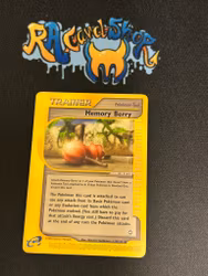 Memory Berry Uncommon 128/165 Aquapolis Pokemon