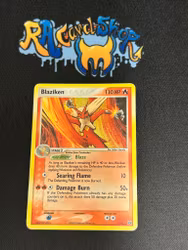 Blaziken Holo Rare 1/106 EX Emerald Pokemon