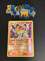 Entei Lv.43 Reverse Holo Rare 4/132 Secret Wonders Pokemon