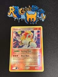 Entei Lv.43 Reverse Holo Rare 4/132 Secret Wonders Pokemon