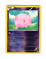 Munna Reverse Holo Uncommon 48/114 Black & White Pokemon