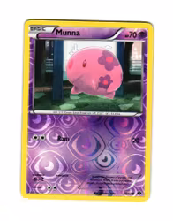 Munna Reverse Holo Common 58/99 Next Destinies Pokemon