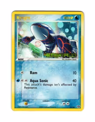 Kyogre Reverse Holo Rare 6/106 EX Emerald Pokemon
