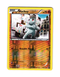 Machop Reverse Holo Common 44/111 Furious Fists Pokemon