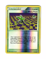 Warp Point Reverse Holo Uncommon 116/130 Diamond & Pearl Pokemon