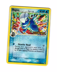 Bagon Reverse Holo Common 43/101 EX Dragon Frontiers Pokemon