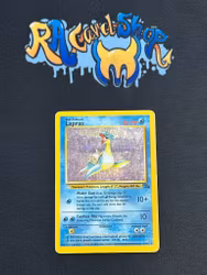 Lapras Holo Rare 10/62 Fossil Pokemon