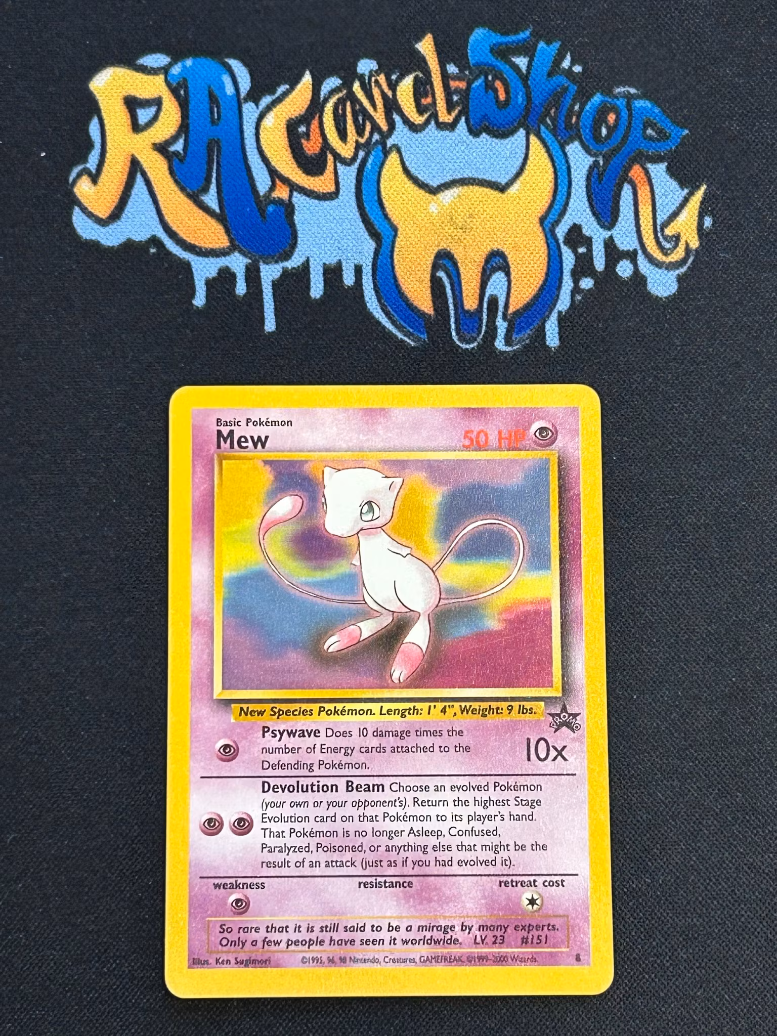Mew 4 Black Star Promo Pokemon