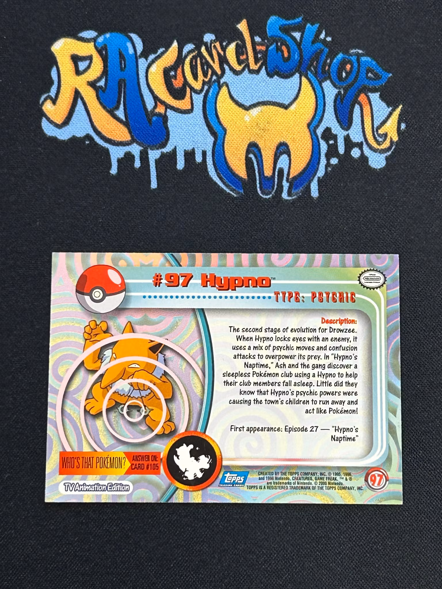 Hypno #97 Topps Pokemon