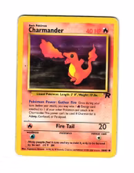 Charmander Common 50/82 Team Rocket Pokemon