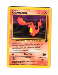 Charmander Common 50/82 Team Rocket Pokemon