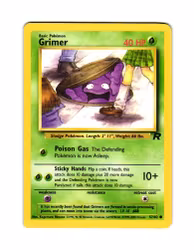 Grimer Common 57/82 1st Edition Team Rocket Pokemon