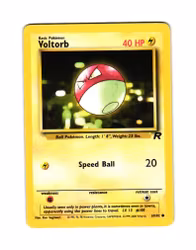 Voltorb Common 69/82 Team Rocket Pokemon