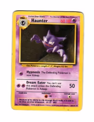 Haunter Uncommon 29/102 Base Set Pokemon TCG