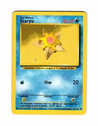 Staryu Common 65/102 Base Set Pokemon