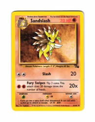 Sandslash Uncommon 41/62 Fossil Pokemon TCG