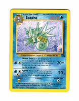 Seadra Uncommon 42/62 Fossil Pokemon TCG
