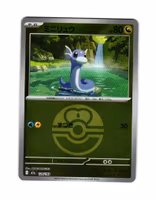 Dratini Reverse Holo Fixed 124/193 Mega Dream Pokemon