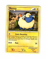 Mareep Common 73/123 Heartgold & Soulsilver Pokemon