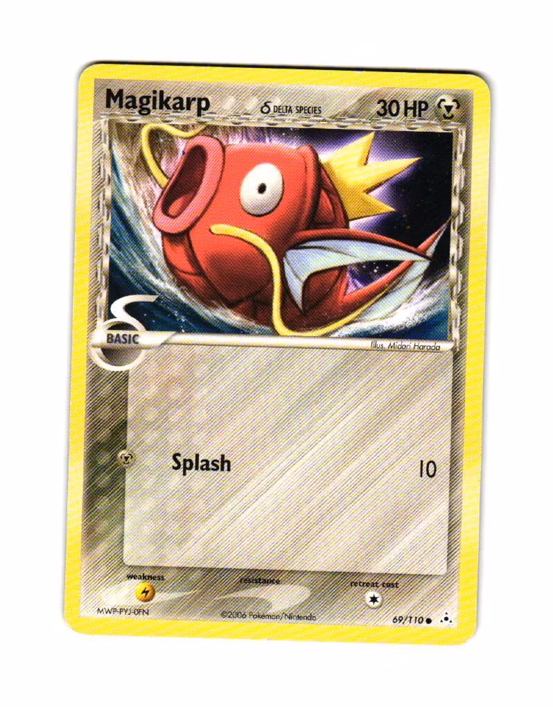 Magikarp Common 69/110 EX Holon Phantoms Pokemon