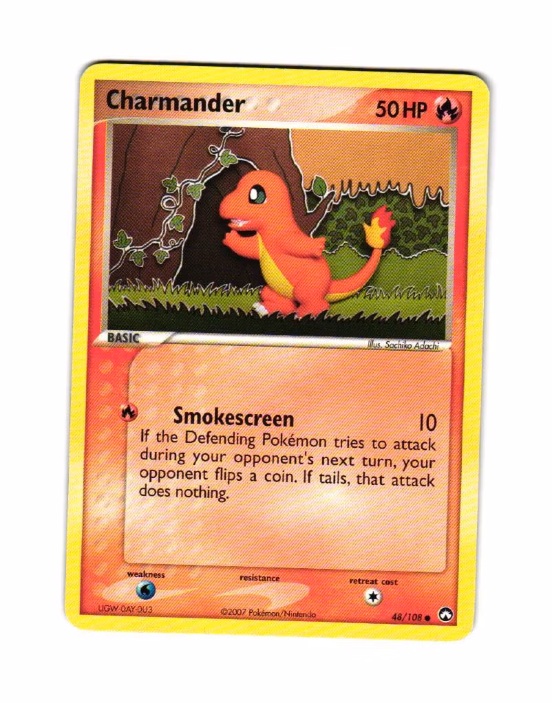 Charmander Common 48/108 EX Power Keepers Pokemon