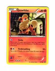 Growlithe Common 10/99 Next Destinies Pokemon
