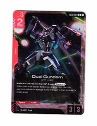 Duel Gundam Foil G001-054 R Newtype Rising (GD01)