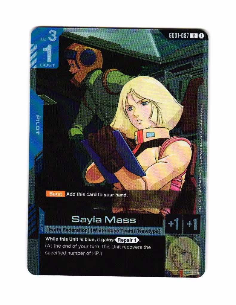 Sayla Mass Foil G001-087 R Newtype Rising (GD01)
