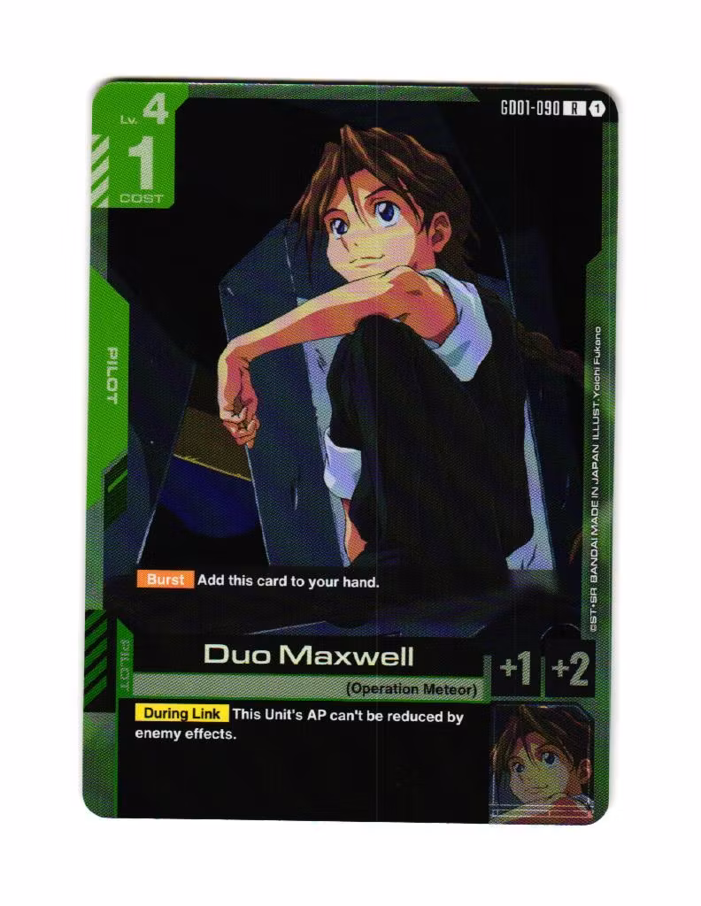 Duo Maxwell Foil G001-090 R Newtype Rising (GD01)
