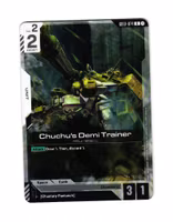 Chuchus Demi Trainer Foil G001-074 R Newtype Rising (GD01)