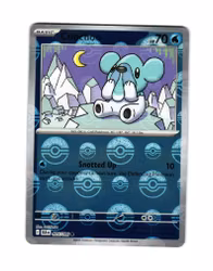 Cubchoo Reverse Holo Common PokeBall 025/086 White Flare Pokemon