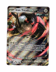Iron Treads ex Double Rare 066/091 Paldean Fates Pokemon