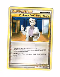 Professor Oaks New Theory Uncommon 101/123 Heartgold & Soulsilver Pokemon