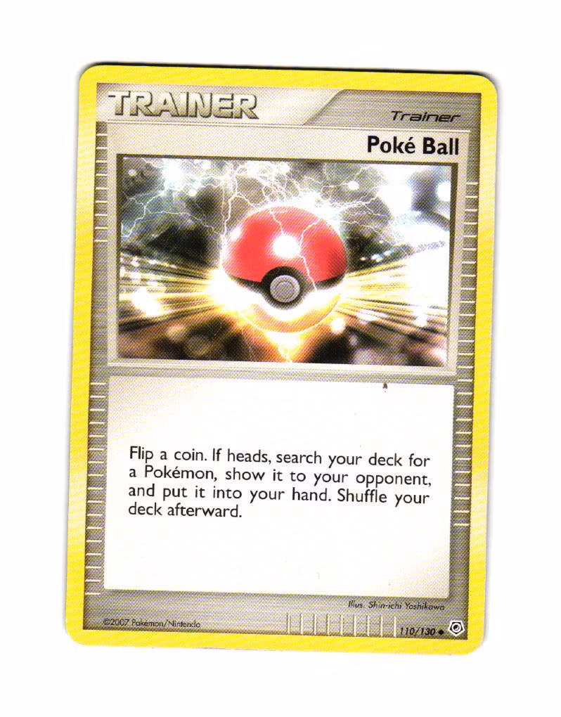 Poke Ball Uncommon 110/130 Diamond & Pearl Pokemon