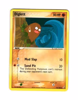 Diglett Common 50/100 Ex Crystal Guardians Pokemon